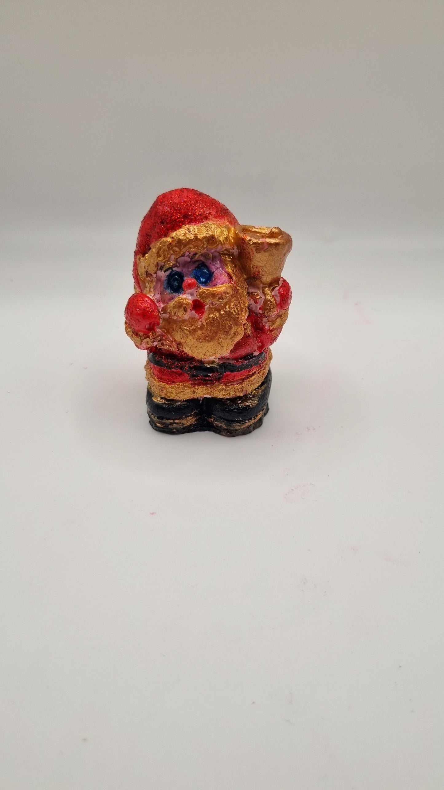 Merry Christmas decor handmade glitter sparkling made with love
