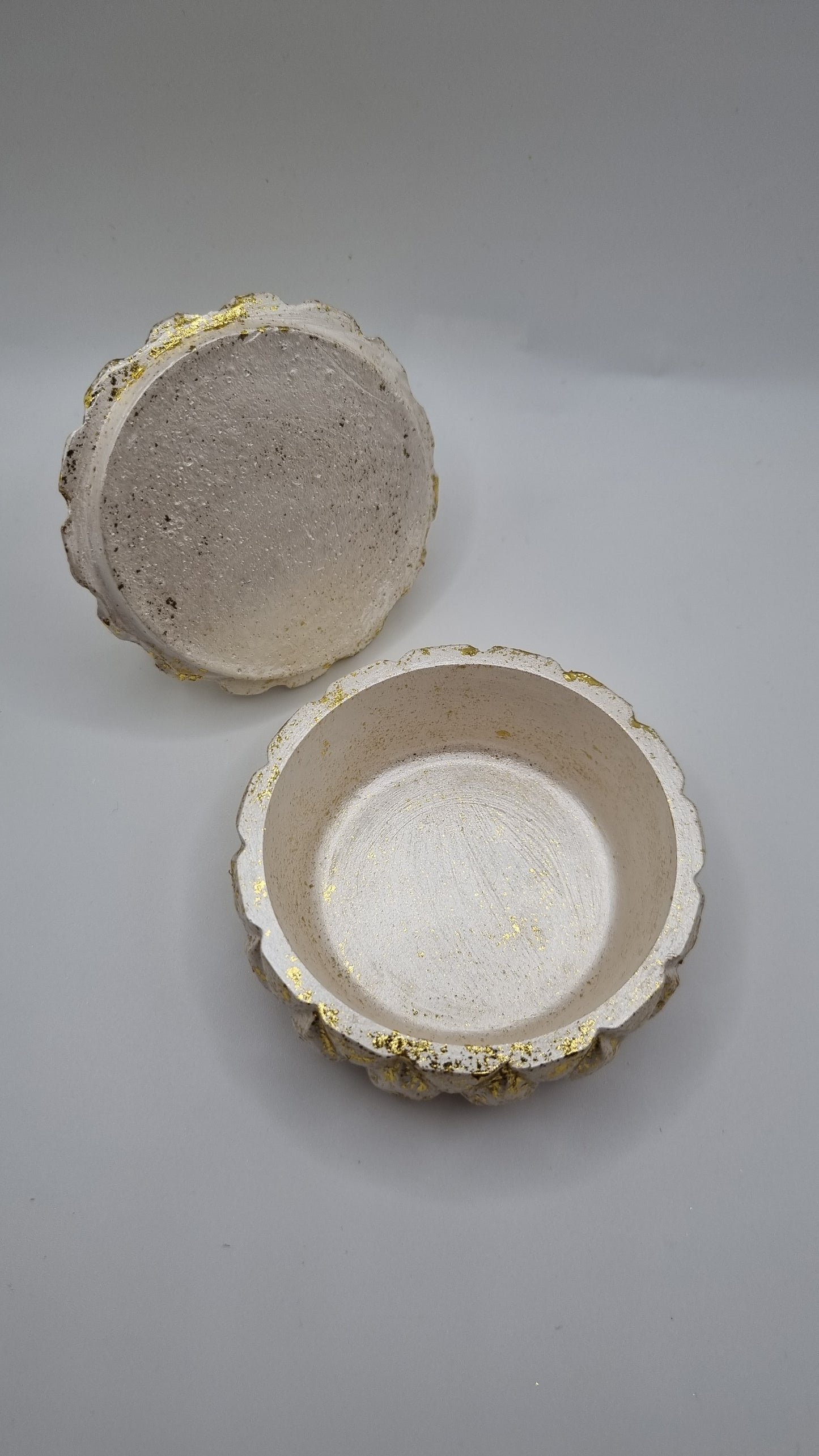 Handmade gold plated shine jewellery jar.,beautifully