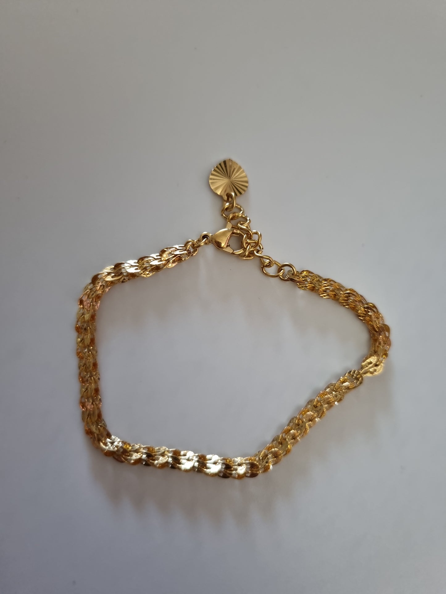 24kr.gold Plated bracelet waterproof hypoallergenic free nickel
