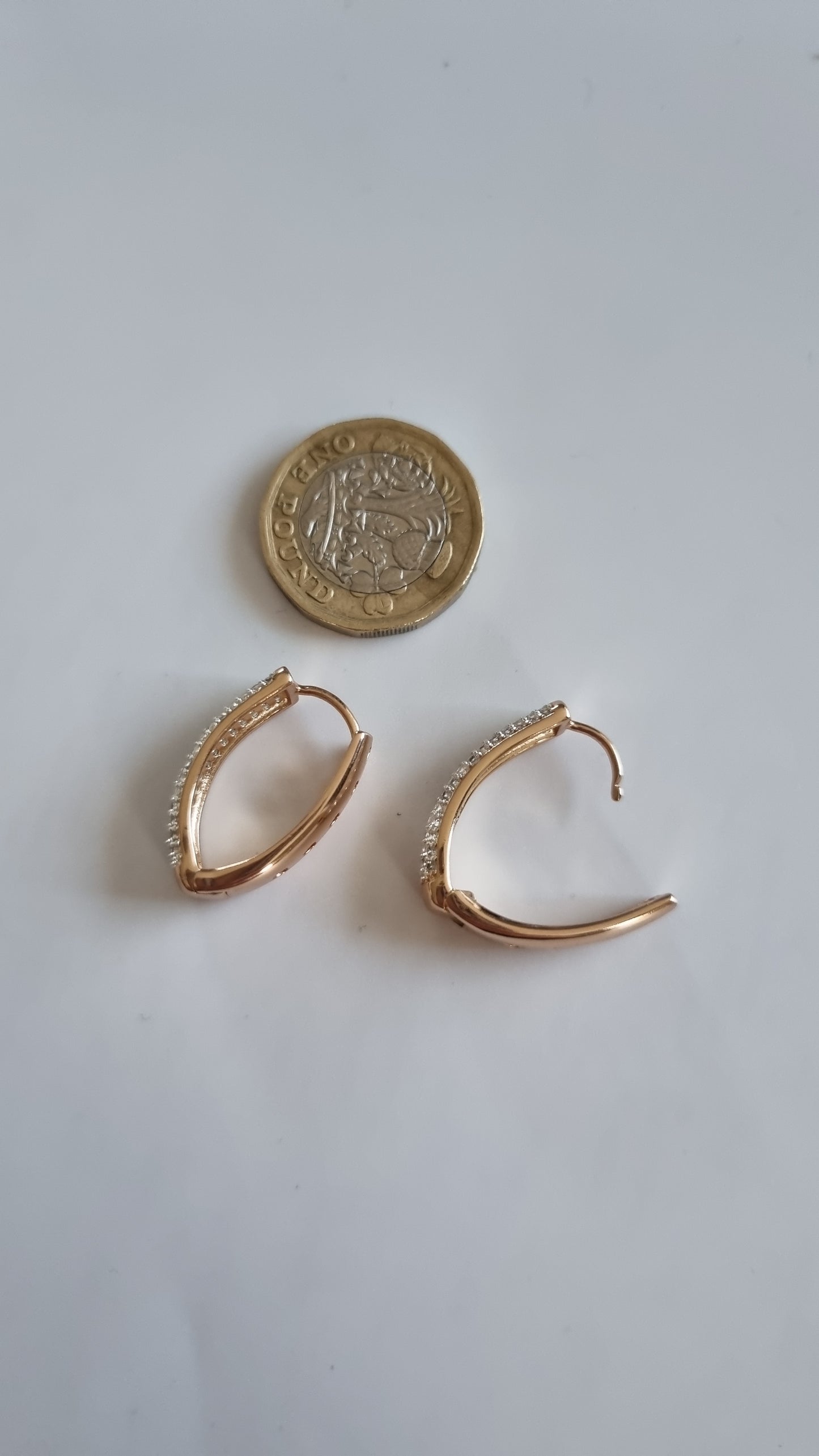 18kr.gold plated earrings with sw.crystal luxury group earrings