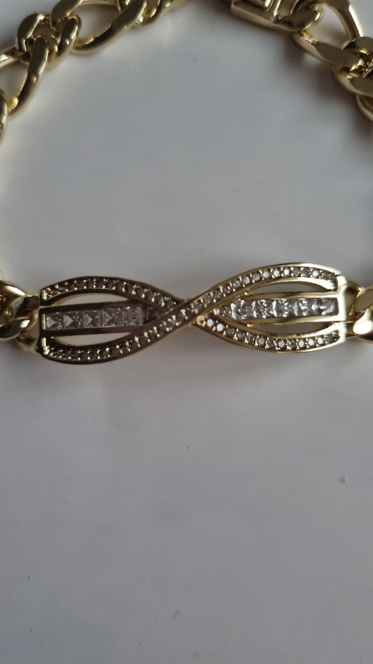 14kr.gold plated bracelet waterproof hypoallergenic free nickel