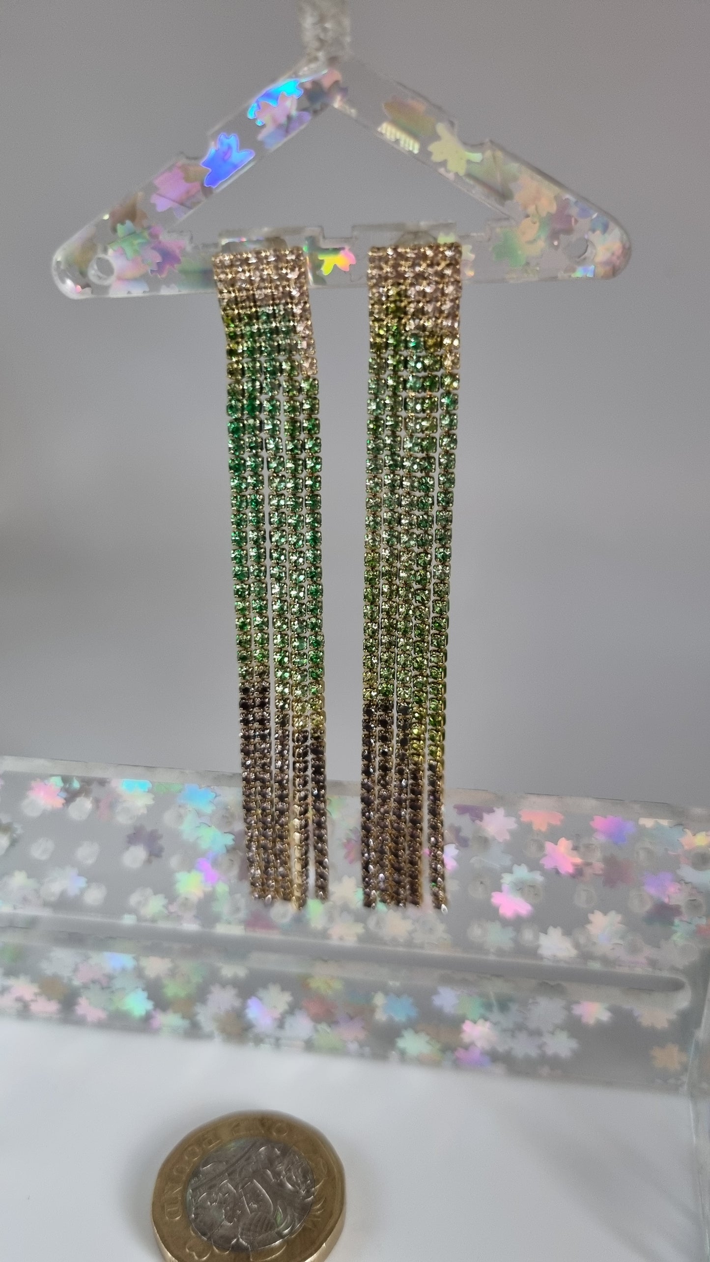 Luxury group earings with sw.crystal  silver-925 gold plated earrings
