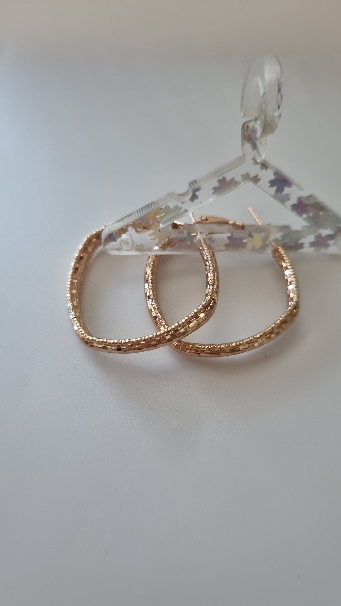 18kr.gold plated earrings