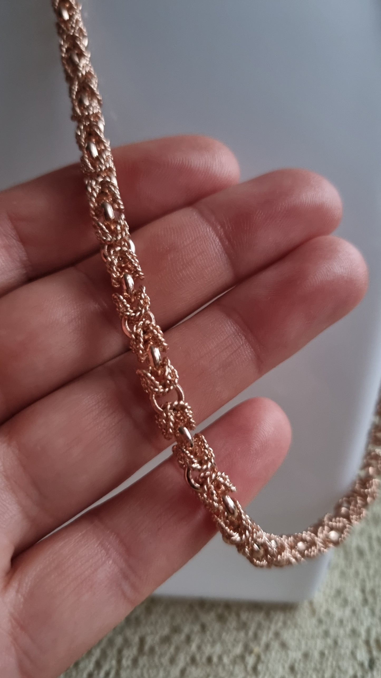 Rose gold plated chain  waterproof hypoallergenic luxury group necklace very beautiful
