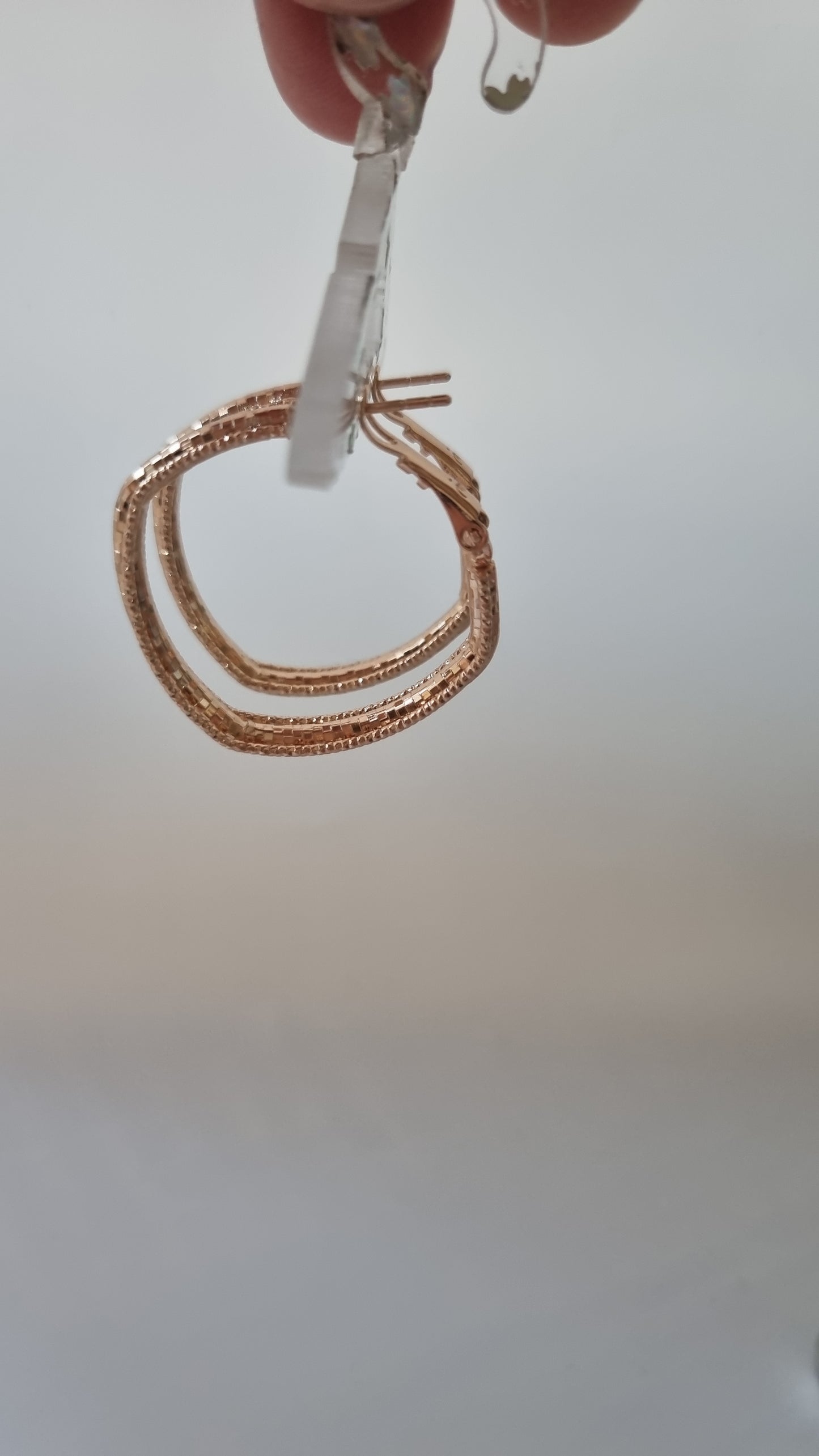 18kr.gold plated earrings